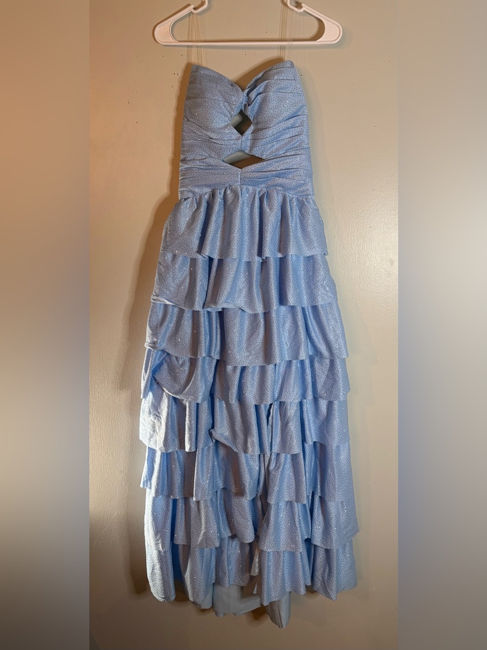 Ruffle Prom Dress